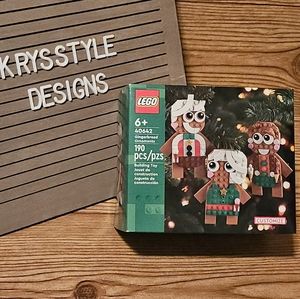 Lego Gingerbread Ornaments Building Set NEW 40642 Christmas